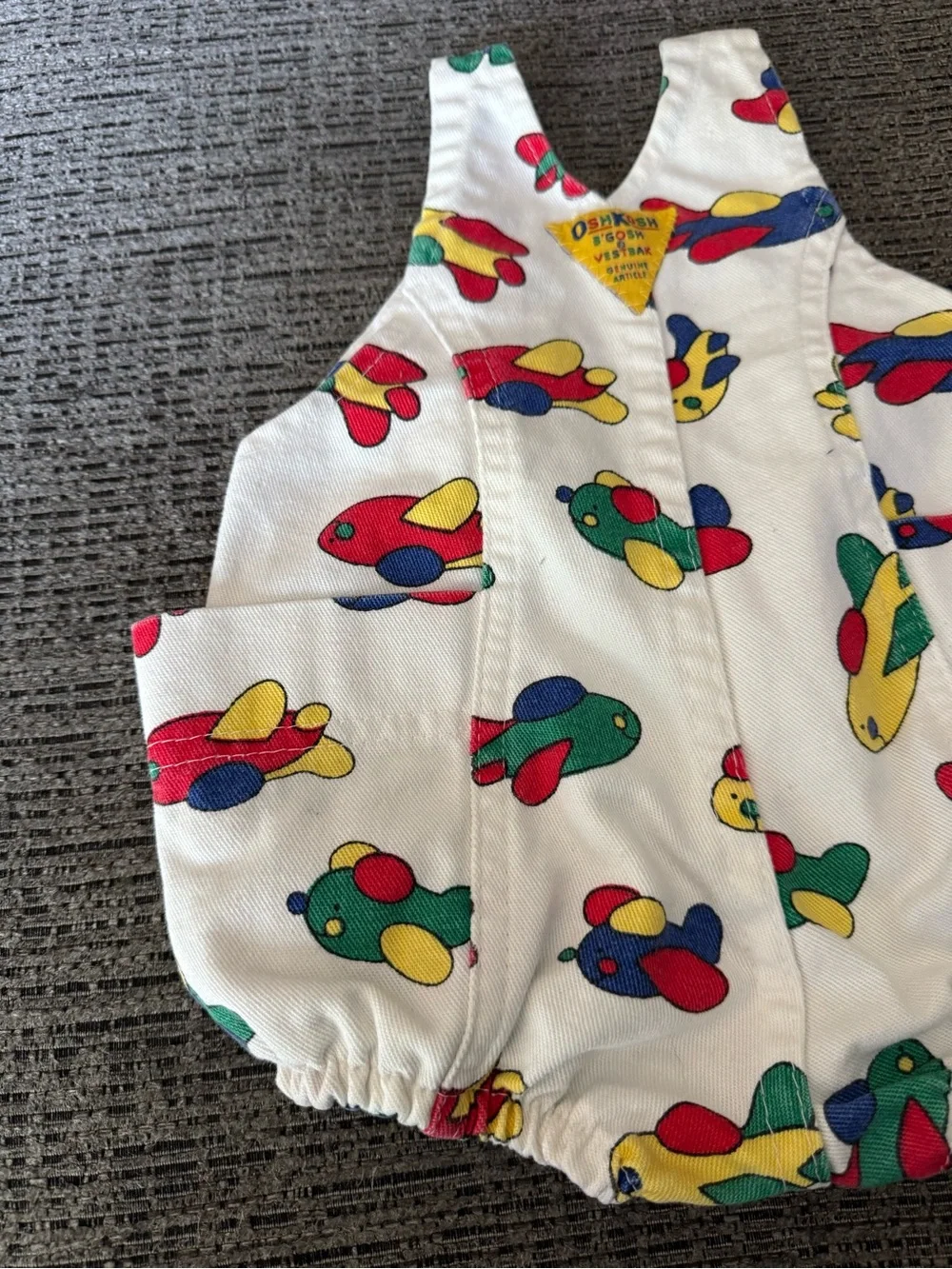 Vintage OshKosh B’ Gosh Baby Shortalls